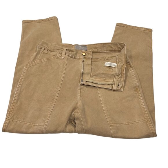 Everlane Utility Cheeky Jean, Organic Cotton, Tan, 31 - Picture 8 of 11